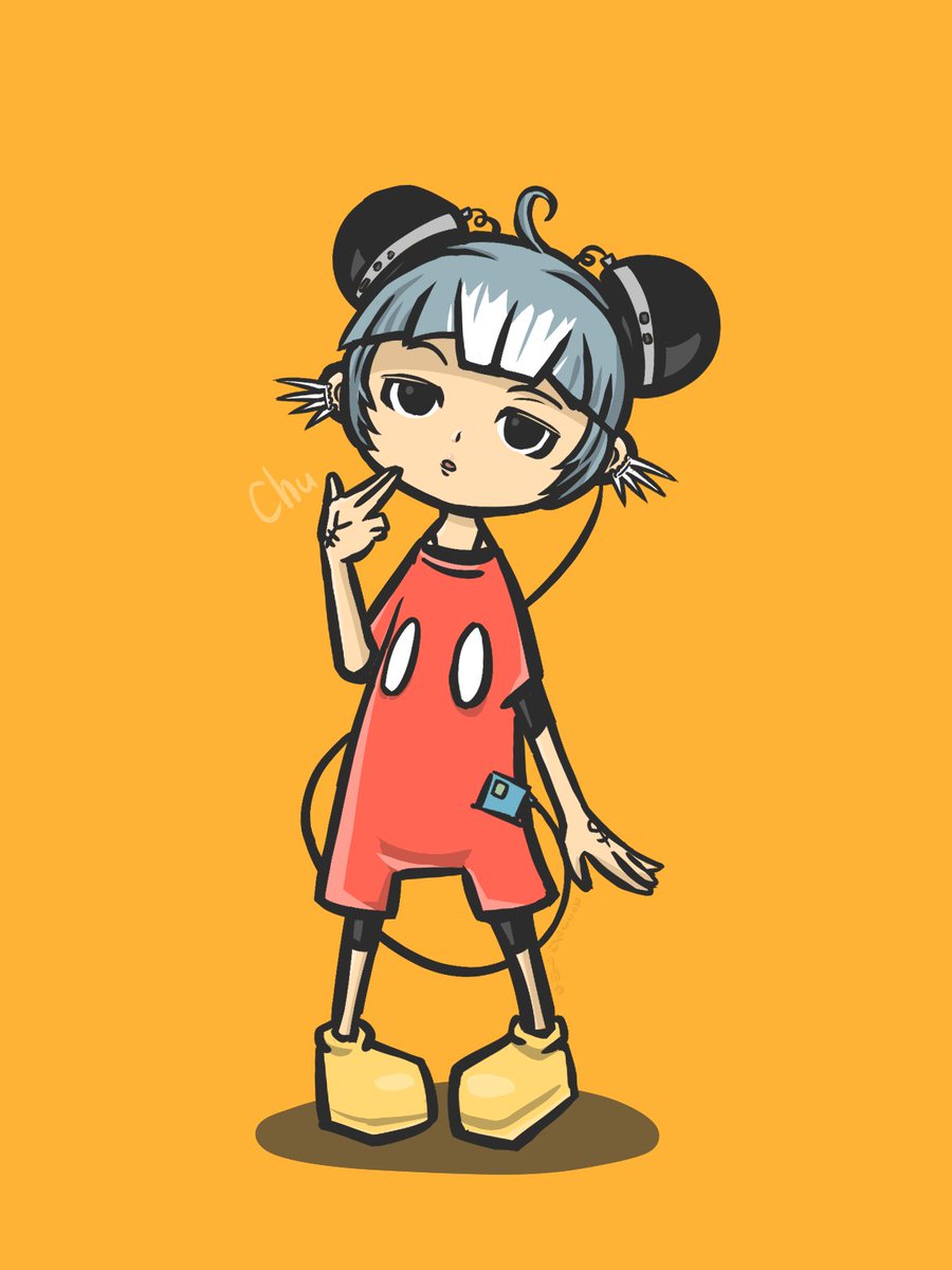 「7/13 ねずみ子ちゃん  #イラスト #一日一絵」|タロウ@一日一絵のイラスト