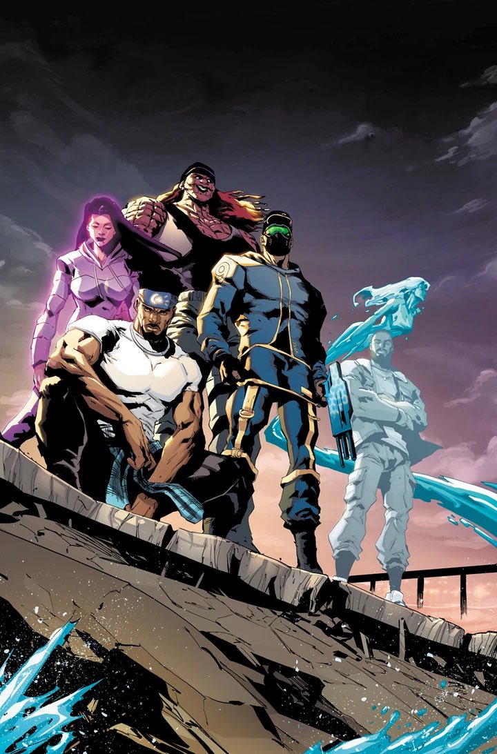 MarcusDCU's tweet photo. It’s one thing to read a comic bc you like the characters in it. It’s another thing when you don’t know the character but the story makes you fall in love with them. I missed when creators did this with lesser known characters.

This is that. #Aquamaria #BloodSyndicate #Milestone https://t.co/iALRAyMcp5