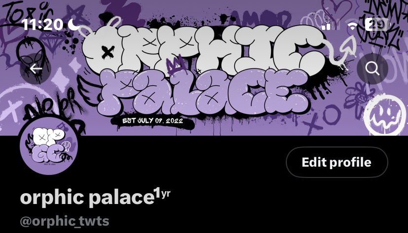 orphic palace¹ʸʳ • closed. tweet media
