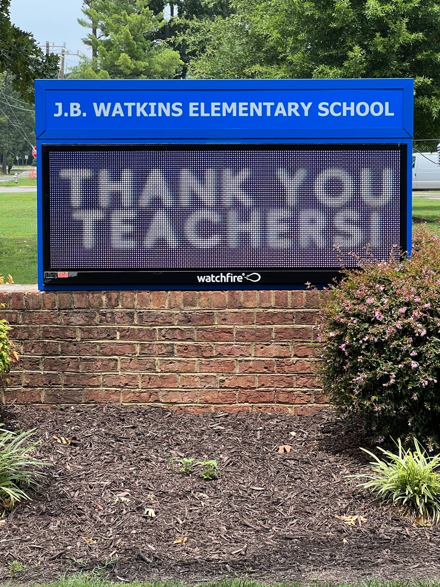 mark4midlo's tweet photo. Happy to announce that all of the schools in the Midlothian district will be getting new electronic signs!
As Supervisor, ensuring that our schools have the tools they need to thrive remains one of my top priorities.
#mark4midlo #midlothianva #CCPS https://t.co/mF1QhlAZol