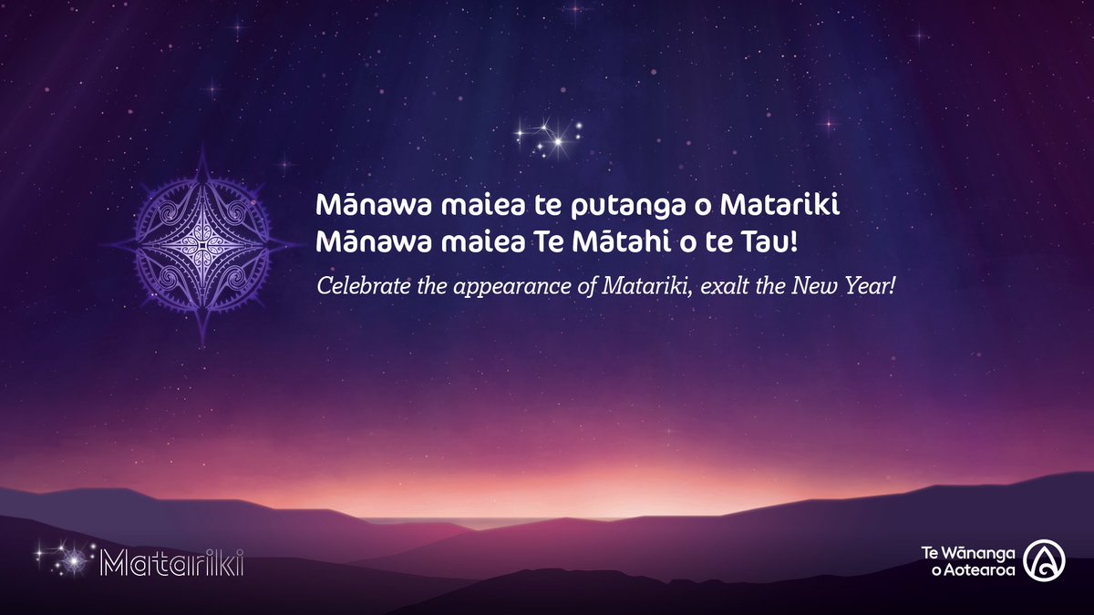 nzchinacouncil's tweet photo. Mānawatia a Matariki! Did you know the Matariki constellation is also known in China, as Maoxiu (昴宿). Similar to Chinese New Year it signals the end of one cycle and the start of a new one.  Happy Matariki to all! #matariki #celerate https://t.co/yW7Avy16SZ