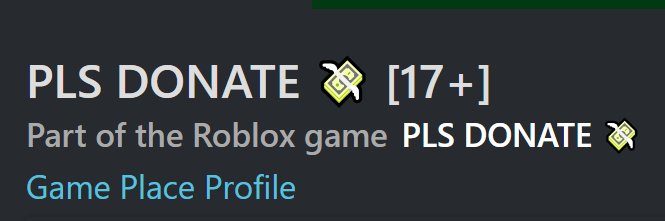 17+] PLS DONATE - Roblox