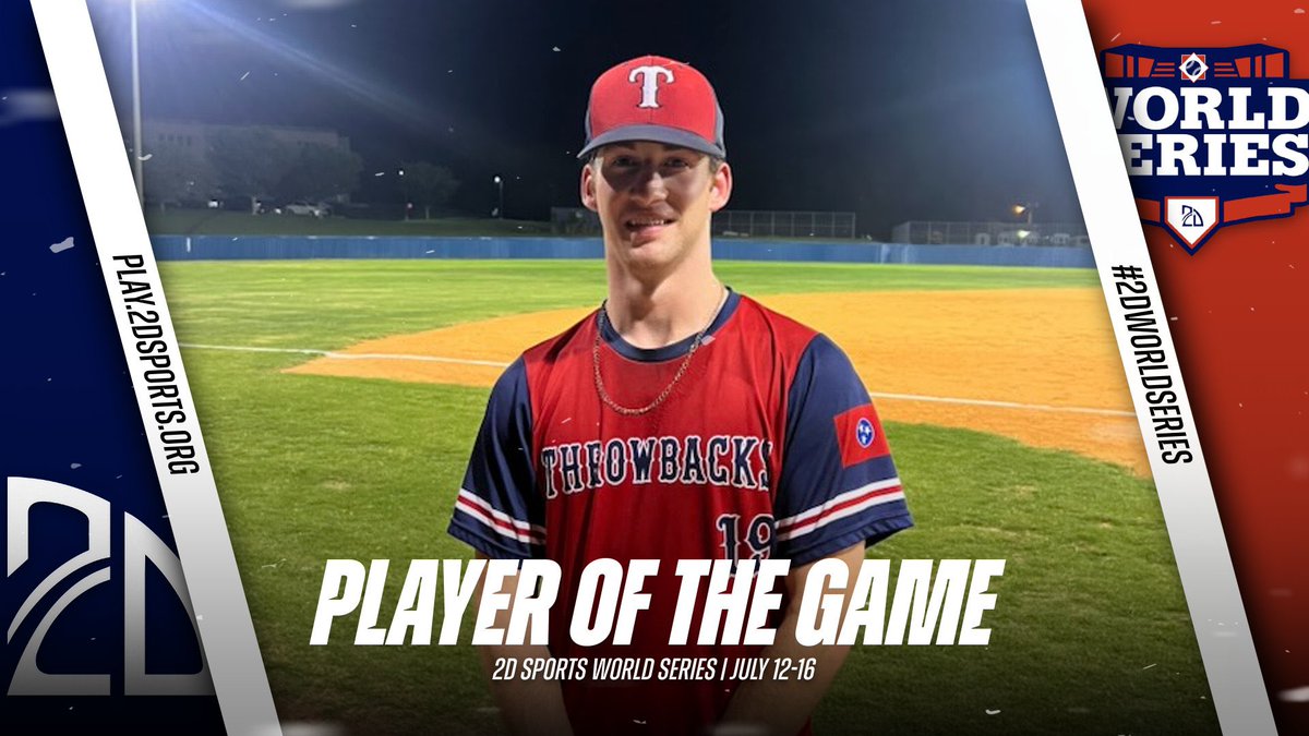 2D Sports Player of the Game tweet media