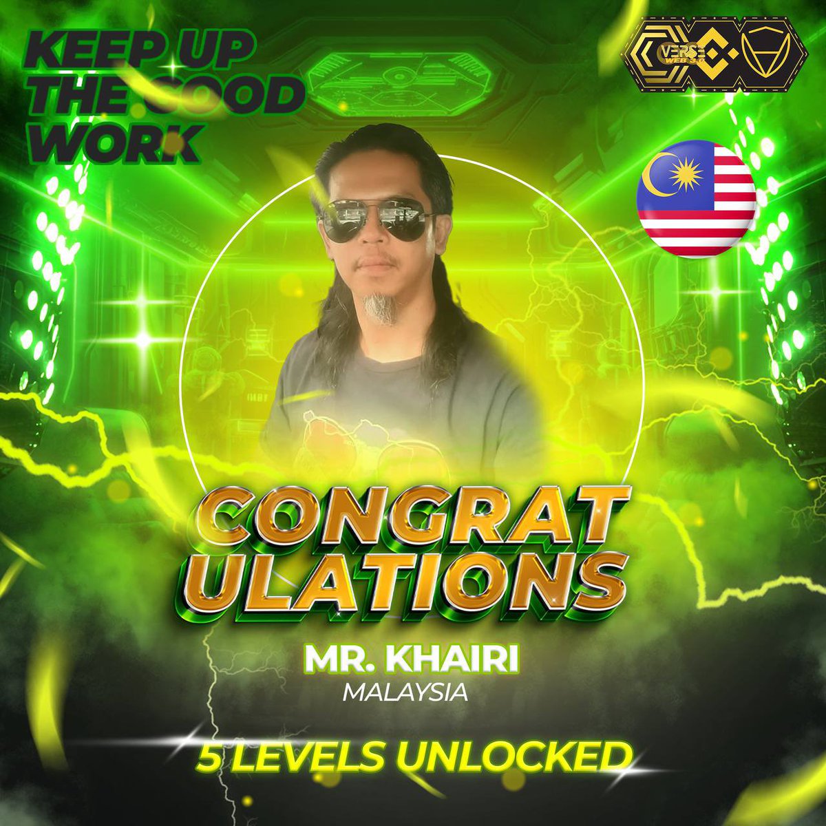 CverseOfficial's tweet photo. 🕺Optimism is essential to achievement and it is also the foundation of courage and true progress

Congratulations to these representatives. May your hard work paid off. Keep on with your dedication and stay focus for next achievement🕺

#cverse #ccoin #staking #gamefi https://t.co/hxhVqQoW2P