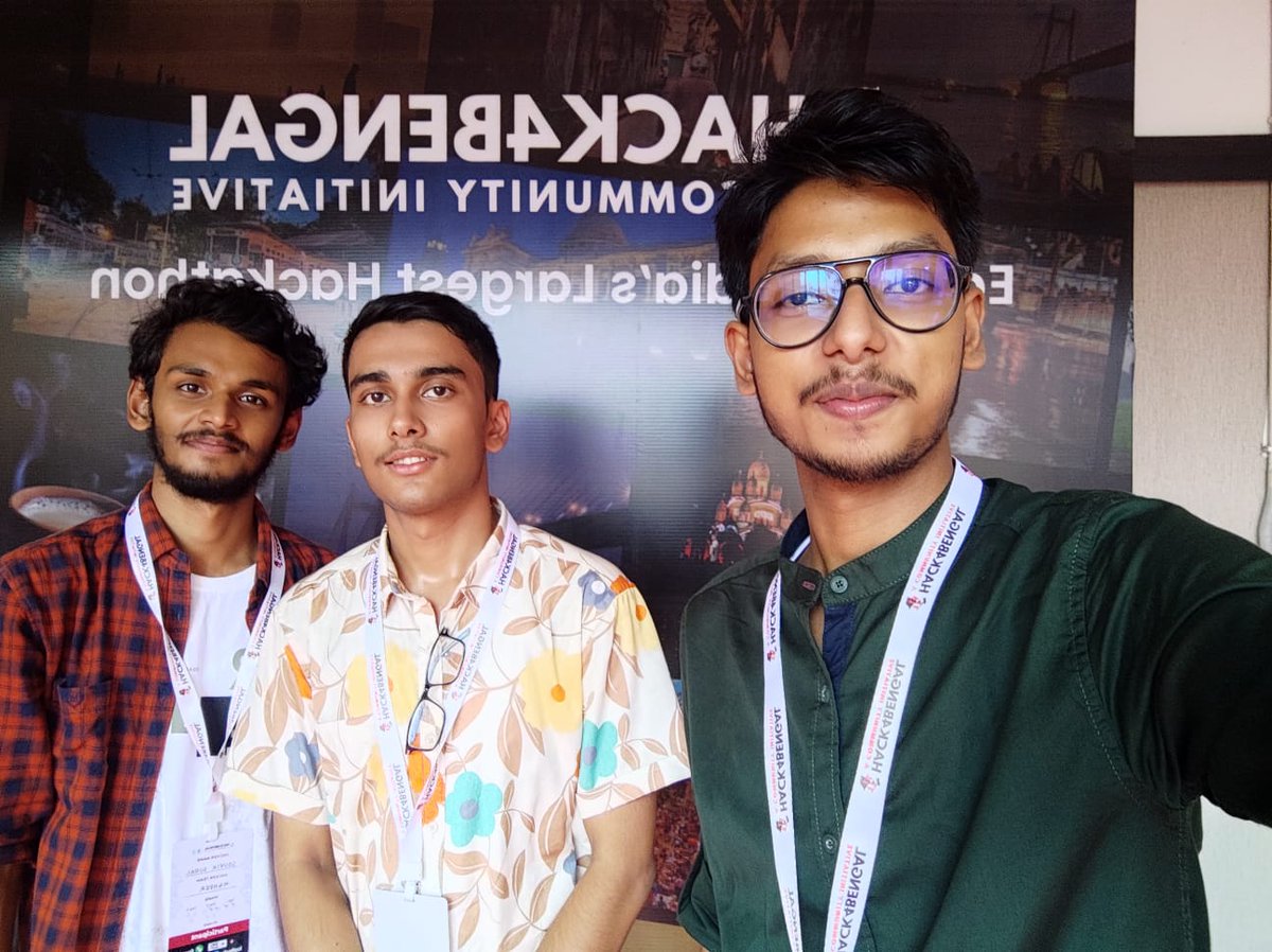 aritrakonar03's tweet image. Had an amazing time at the @hack4bengal hackathon! It was such an amazing experience Right from the registration till the closing ceremony🚀❤️. Met incredible minds, learned tons of new things! Can&apos;t wait for the next adventure🚀#keephacking  #Hack4Bengal