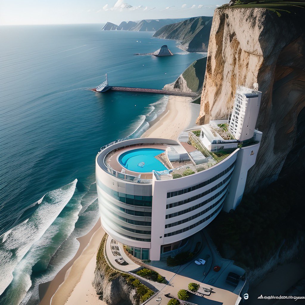 Playing with AI gen recently, hotel concepts