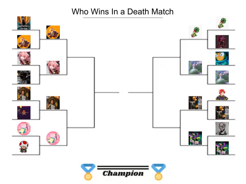 CMS_BB8's tweet photo. Round one over. Pls don't let don win the whole thing. Anyway let's keep going https://t.co/k1Ikkkkjlb