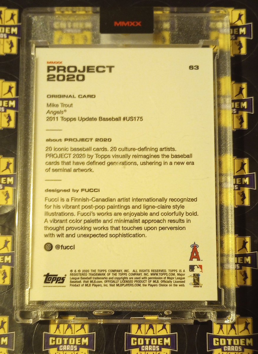 Let's have an emoji race!!! 
The prize is this Topps Project 2020 Mike Trout #laangels #Angels

12 spots 

#1,2,3,5,6,7,8,9,10,11,

$2.50 a spot shipping included or 2 spots for $4

claim in comments 

The Race will take place when we fill. 

RT's and Tags Always Appreciated 👍