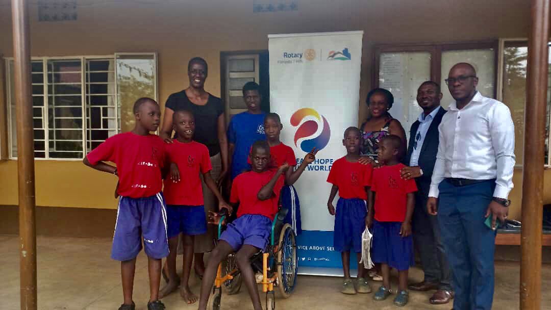 RCKla7Hills's tweet image. Our service project team and President visted our partner school Kampala School for the physically Handicapped in mengo to carry out a needs assessment for the #BoyChildUpliftingProgram #BCUP. The boys and the Administration gave us a warm welcome.#CreatingHopeintheWorld