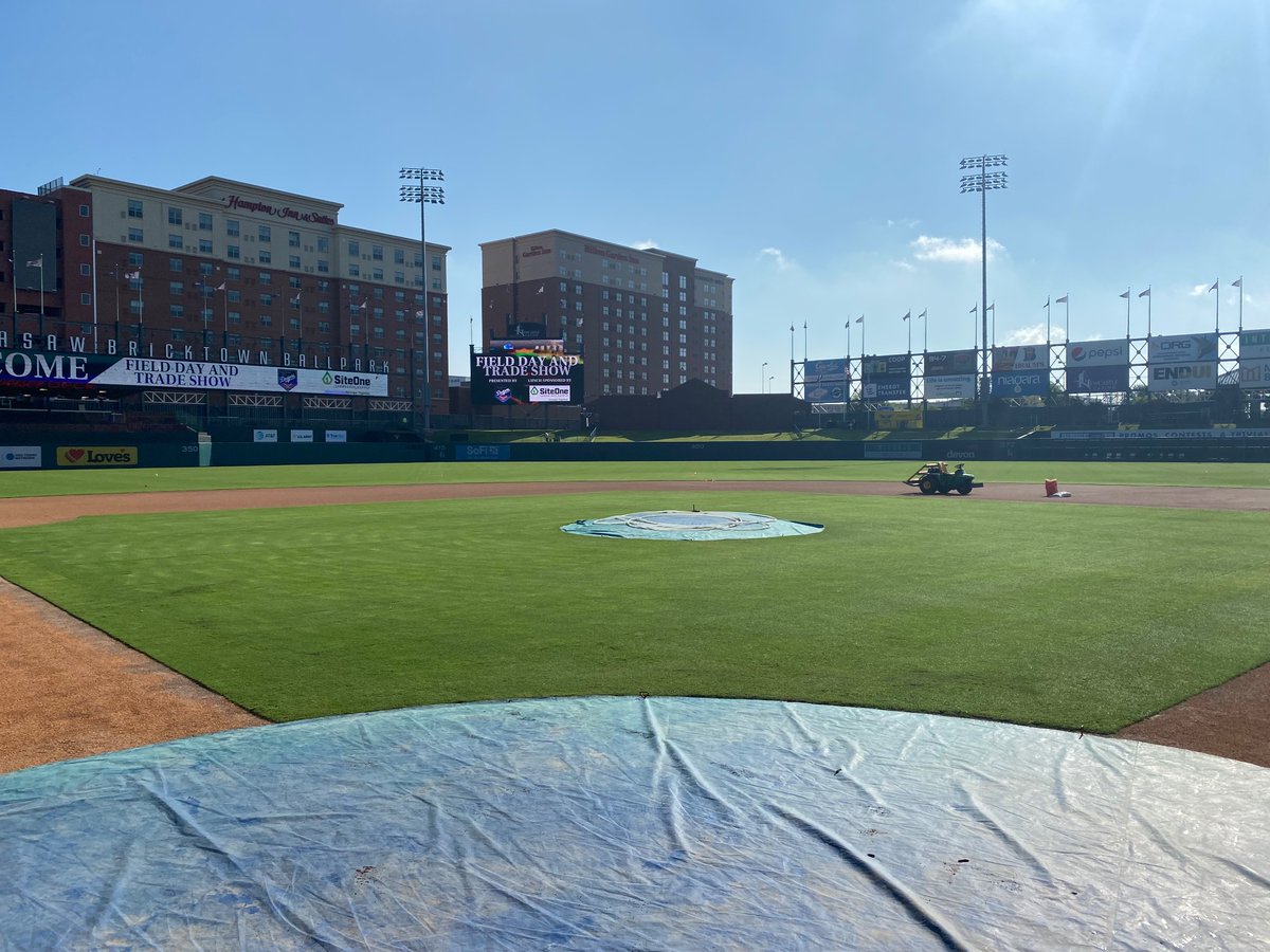 Once again @W_Jeff_Jackson hosted a great Field Day at his Bricktown Ballpark in downtown OKC. Thanks for hosting and inviting vendors to participate. It’s a privilege to support you and other Sports Turf managers! #BetterTurf