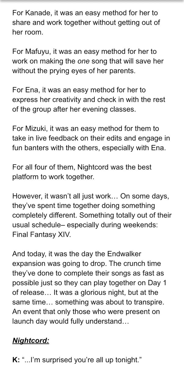 LoyalFlutist's tweet photo. SOMEONE STOP ME WITH THIS FFXIV AU FOR NIIGO PLEASE. https://t.co/x1B2LmRuct