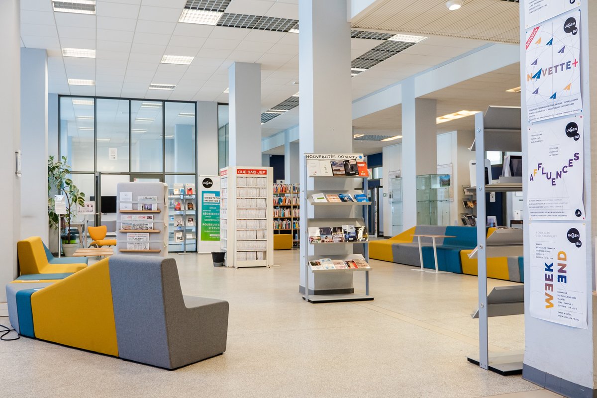 🗓️Fermeture des bibliothèques

Les bibliothèques de l'université de Caen Normandie sont fermées du 14 juillet au 15 août inclus. 

Nous vous souhaitons un bel été ! 🏝️

urlz.fr/mH80