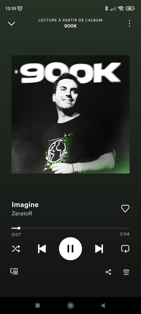 Harria3142's tweet image. Merci @ZeratoR , c&apos;est trop bien! #zerator #album #900k 💚