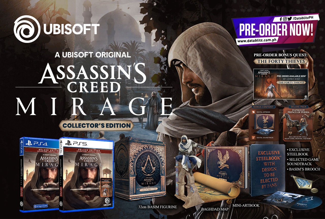 Assassin's Creed Mirage special editions, pre-order bonuses detailed