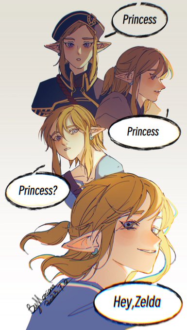 称呼 #zelink #zelda #リンゼル #ゼルダ