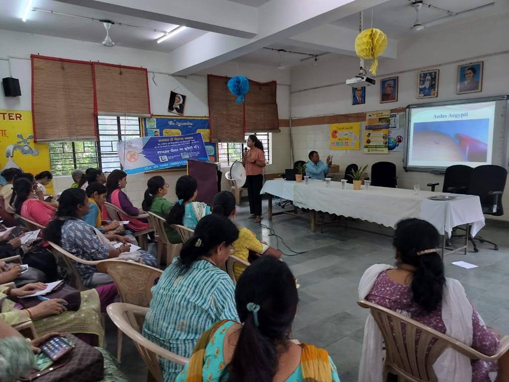 Organized Sensitization Training for Nodal Teachers of MCD schools on Prevention & Control of Dengue n roles of School children as ambasadors