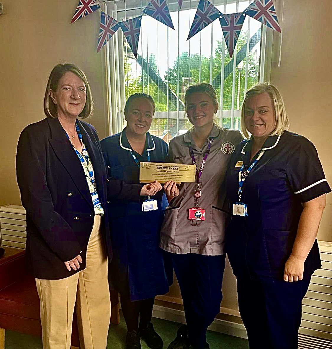 Congratulations to Hattie🎉🎉 Another fantastic Student Nurse receiving their Golden Ticket <a href="/TheCountessNHS/">Countess of Chester Hospital NHS Foundation Trust</a> <a href="/SuccessCountess/">SuccessAtTheCountess</a> <a href="/pdn_team_coch/">PDN Team</a> 👏🏻👏🏻👏🏻