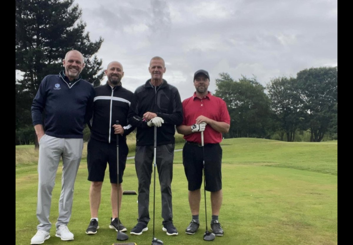 Our MD jamie Cassidy at the annual co-op golf day <a href="/TheBelfrey/">The Belfrey</a> where the <a href="/theelevatorcomp/">The Elevator Company</a> was defending the title. Here is our team with Matt helliwell from <a href="/TheCo_OpCompany/">TheCo_OpCompany</a>. We finished 4th and again financially supported co-op charities and donated prizes for further functions.