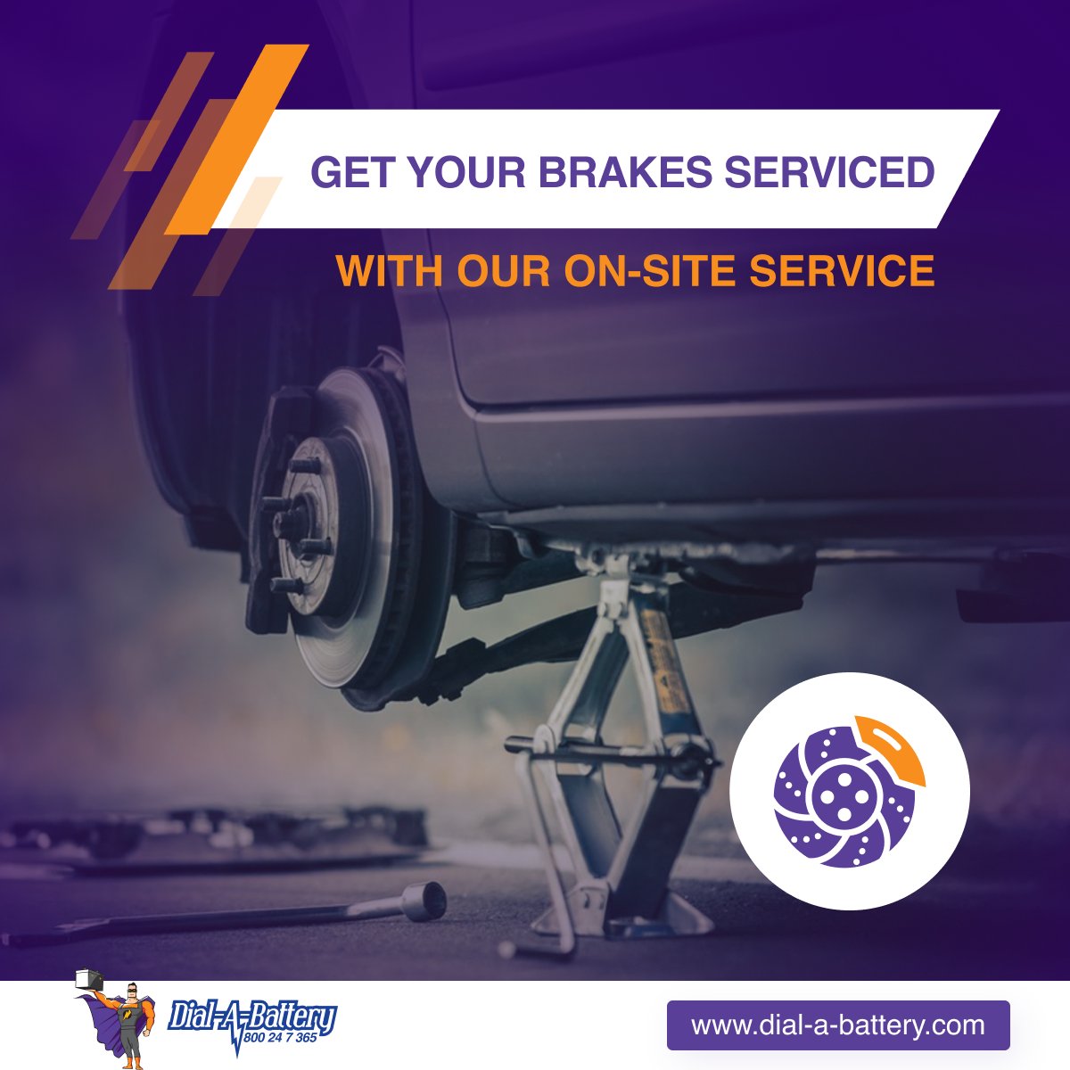 dialabattery's tweet photo. Squeaky Brakes? Leave it to Us! 🔊 Dial-A-Battery offers on-site brakes service to keep your stopping power in check.

Dial 800 24 7 365 or contact us on WhatsApp to book your service now.

#dialabattery #DAB #Dubai #sharjah #abudhabi #UAE #brakeservice #roadsideservice https://t.co/mABDtCtj3r