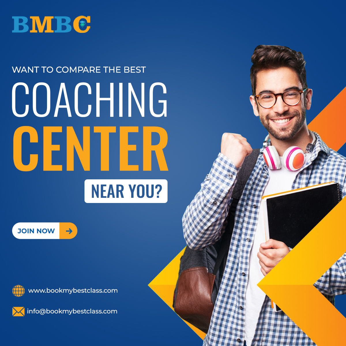 bmbc23's tweet photo. Compare which institute is best for your Government job preparation! Join BMBC now and get your hands full of top institutes from all over India! Choose the best and crack your dream job -https://t.co/vdZkS68oaN
#coachingclass #coaching #education  #coachinginstitute https://t.co/Rj5xbDIMLK