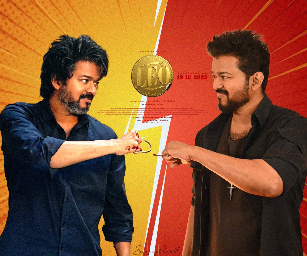 sanjay_preeth05's tweet photo. Alter Ego 🤜🤛
Thalapathy Vijay Vs Vijay 🔥
@actorvijay
#ThalapathyVijay #LeoFilm #BeYourOwnCompetition https://t.co/FEquhJUK0S