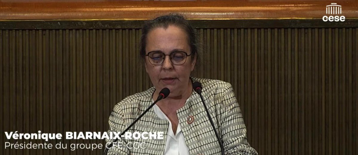 [#Plénière] Les membres du <a href="/lecese/">CESE</a> se sont réunis pour se prononcer sur l’avis « Consommation durable : favoriser une économie de la sobriété pour passer de la prise de conscience aux actes ».

La #CFECGC au #CESE a voté en faveur.

Pour relire la déclaration⤵️