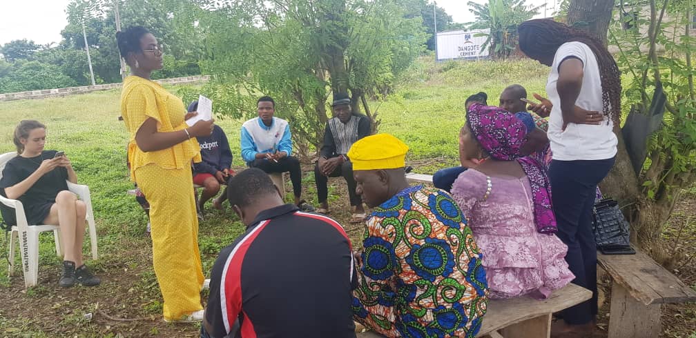 Kidsandteensngo's tweet image. K&amp;amp;TRC had an entry FGD (Focused Group Discussion) at Araromi-Owode Community on the GF-C19/RM ATM project.  The meeting focused on various concerns related to the treatment procedures for HIV/AIDS, Tuberculosis, and Malaria (ATM) services. 

@NACANigeria @GlobalFund 
 #atmproject
