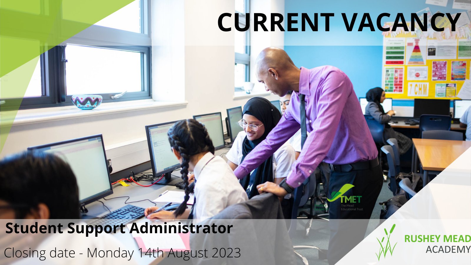 Rushey Mead Academy on Twitter "We are looking to appoint an