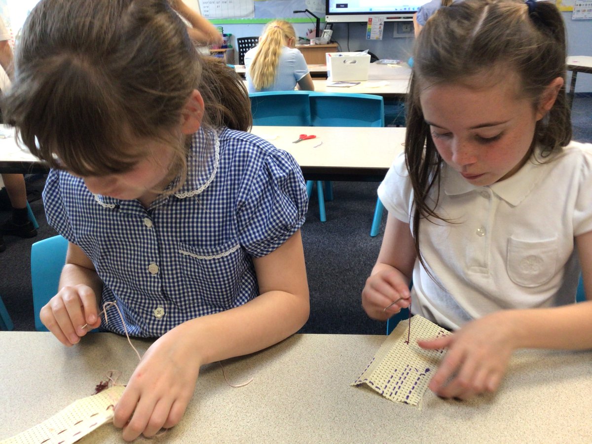 Year 3 demonstrated amazing resilience today when we were learning how to do running stitch and cross stitch. We can’t wait to design and make our purses next week!