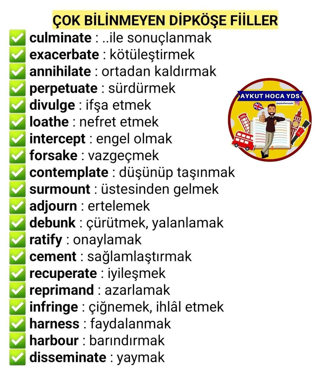 aykuthocayds's tweet photo. #yds #yökdil #english #ingilizce https://t.co/dB3ya5p0Nb
