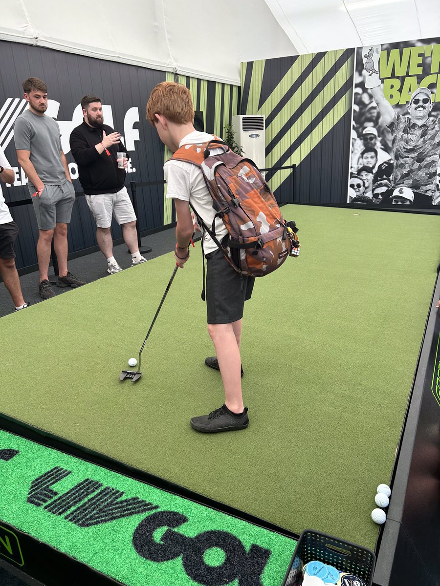 Reddings846's tweet photo. We had the most incredible day at @livgolf_league on Friday. It was an amazing experience and the children said “it was the best event they’ve ever been to!” https://t.co/ISZOSPxrSa