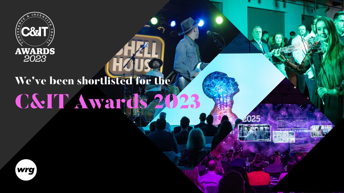 We are thrilled to have been shortlisted in 5 categories for the 2023 <a href="/CITmagazine/">C&IT</a> Awards! 
Global Agency of the Year 
Consumer goods Event of the Year 
Pharma and Healthcare Event of the Year 
Internal Communications Event of the Year
Manufacturing &amp; Industrial Event of the Year