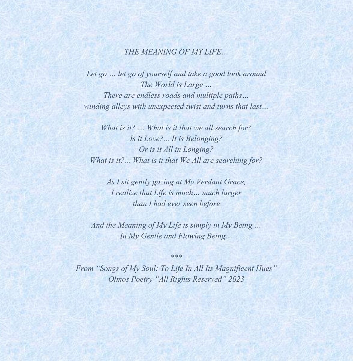 Olmos Poetry tweet media