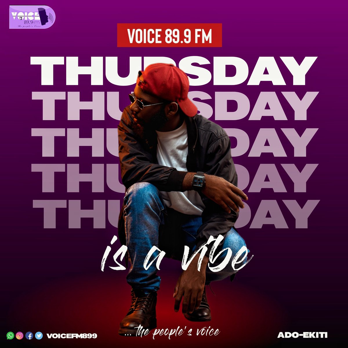 Connect with us worldwide and have a blast #thursdayvibes #voicefm899 #adoekiti