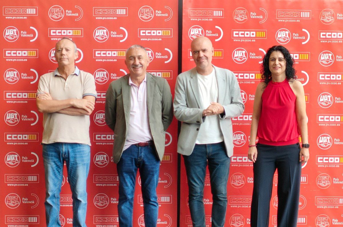 🔴 <a href="/CCOO/">Comisiones Obreras</a> y UGT emplazan a las fuerzas políticas concurrentes a las elecciones del #23J a ratificar su compromiso con los avances en derechos acordados durante esta legislatura.
🎙Asamblea de presentación propuestas para:
'Defender lo ganado. #AvanzarEnDerechos'.