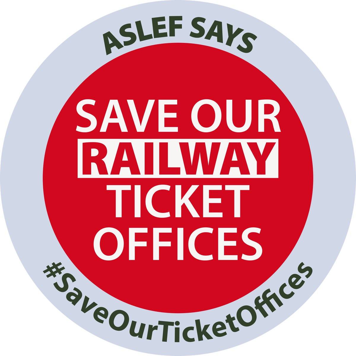 Our sister union <a href="/RMTunion/">RMT</a> has organised demo’s and events across the country to #SaveOurTicketOffices please join if you can ➡️ rmt.org.uk/news/events/sa…