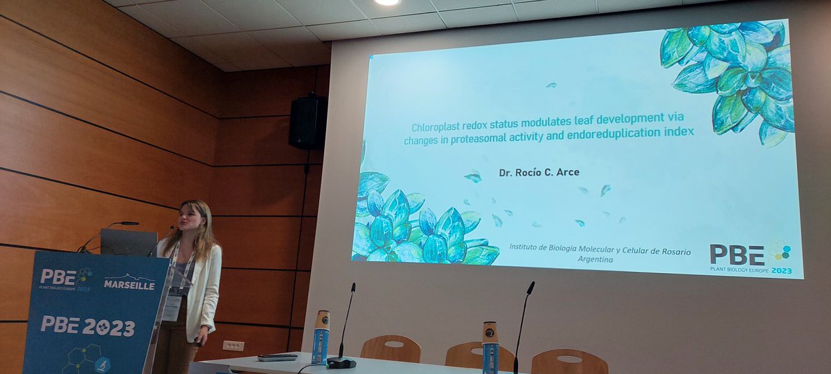 It was a pleasure for me to attend to Plant Biology Europe meeting 2023 in Marseille. Thanks to the organizers for the opportunity to share my work about how chloroplast redox state modulates leaf development.
<a href="/PBE2023/">PBE2023 - MARSEILLE</a> <a href="/IBR_CONICET/">IBR</a> #plantscience