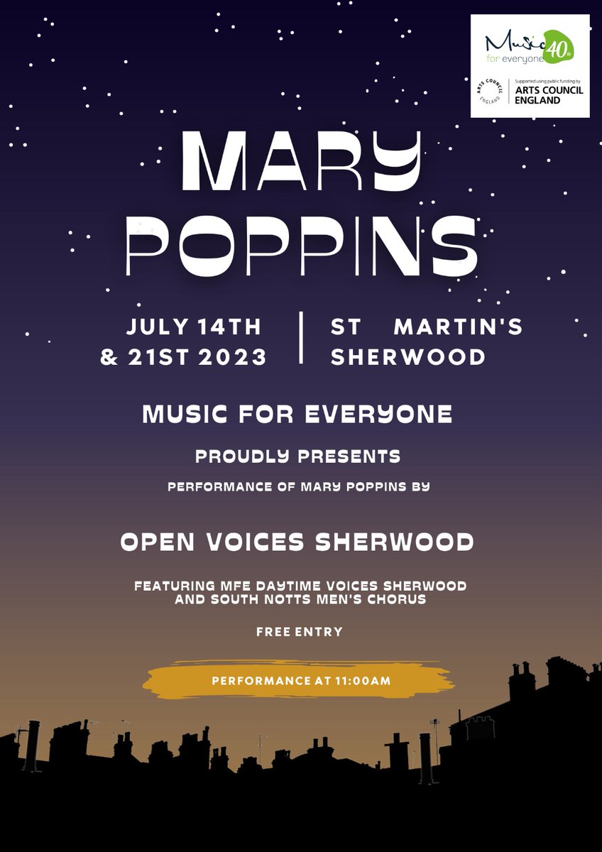 Anyone in Sherwood tomorrow with an hour to spare please come and join us. The Open Voices Choir is organised by <a href="/MfENotts/">Music for Everyone</a>. It’s an all inclusive choir for adults with learning disabilities/difficulties. All the participants are really excited!