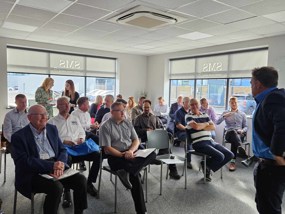 EMChamberNews's tweet photo. Thanks to our member @smartmadesimple for hosting our #ManufacturingNetwork meeting yesterday morning👏 Great to see so many familiar faces and learn more about manufacturing. Join our next meeting >>> https://t.co/7ODUqcOMqO https://t.co/nHfIV7ugzi