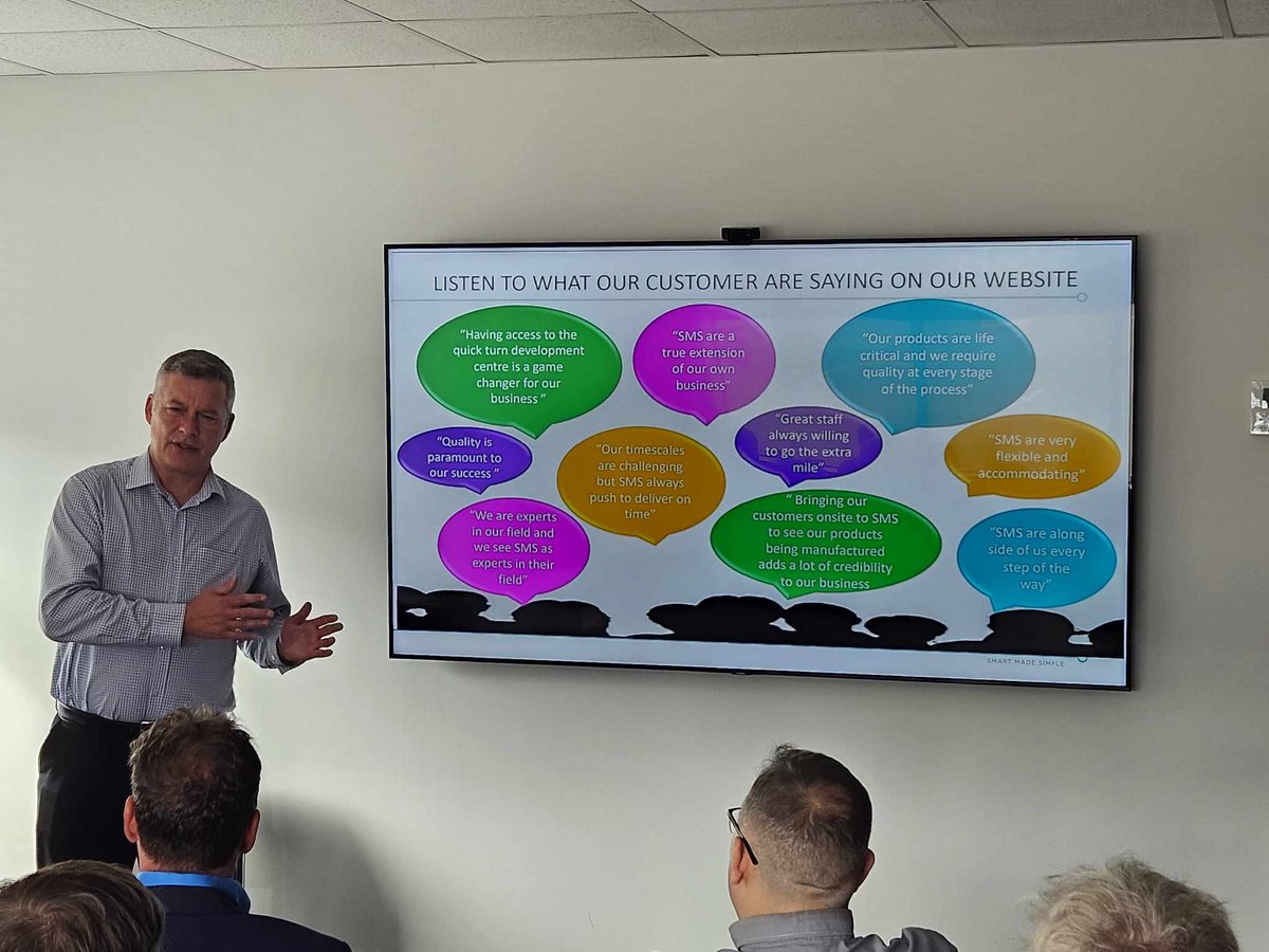 Thanks to our member <a href="/smartmadesimple/">Smart Made Simple (SMS Electronics)</a> for hosting our #ManufacturingNetwork meeting yesterday morning👏 Great to see so many familiar faces and learn more about manufacturing. Join our next meeting >>> tinyurl.com/2cfty728