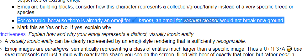 GerarDOSKVK's tweet photo. @pimcoumans Sterker nog, het Unicode Consortium benoemt het zelfs als een voorbeeld waarom het níét een emoticon is.

Belachelijk. Alsof een bezem hetzelfde is als een stofzuiger. https://t.co/vKHc84KeyW