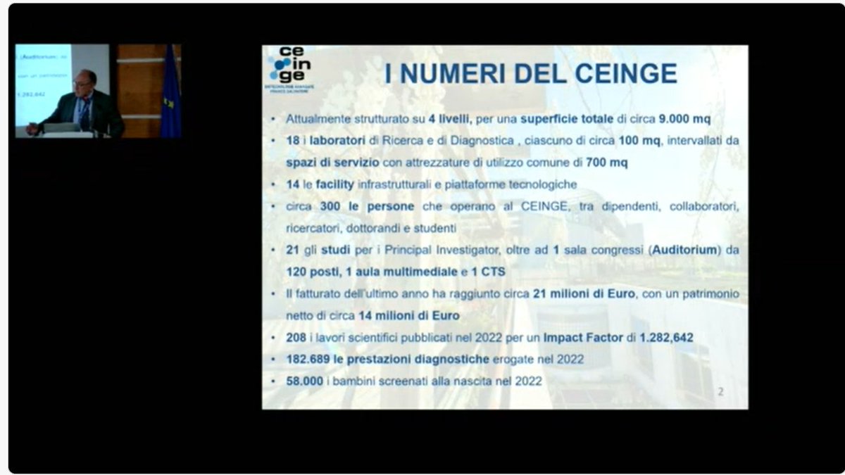 The European House - Ambrosetti (@ambrosetti_) on Twitter photo #TechForumCampania
Mariano Giustino, AD <a href="/Ceinge/">CEINGE-Biotecnologie Avanzate Franco Salvatore</a> presenta i numeri chiave. Una realtà all'avanguardia in tema di Ingegneria Genetica e Biotecnologie Avanzate
<a href="/Reg_Campania/">Regione Campania</a> #TechForumCampania
Mariano Giustino, AD <a href="/Ceinge/">CEINGE-Biotecnologie Avanzate Franco Salvatore</a> presenta i numeri chiave. Una realtà all'avanguardia in tema di Ingegneria Genetica e Biotecnologie Avanzate
<a href="/Reg_Campania/">Regione Campania</a>