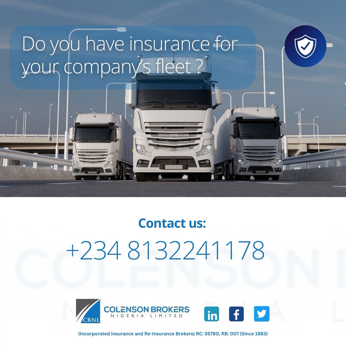 colensonbrokers's tweet image. At Colenson Brokers Nigeria Limited, we take pride in assisting you in obtaining affordable and cost-effective auto insurance tailored to your needs. Our commitment to exceptional customer service remains unwavering. #AffordableAutoInsurance #CustomerFirst #InsuranceSolutions