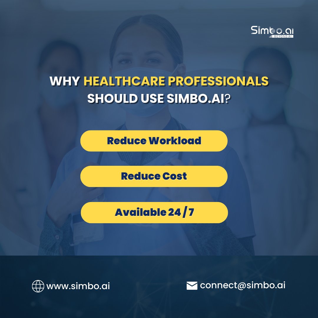 SimboAi's tweet photo. https://t.co/VQ9LZLtv7X is on a mission to help reduce physician burnout and increase practice revenues. 

More details: https://t.co/kJOTnJv6s9
Or book a free demo at connect@simbo.ai  

#healthcare #medical #physicianburnout https://t.co/QqkZ3xdBiw