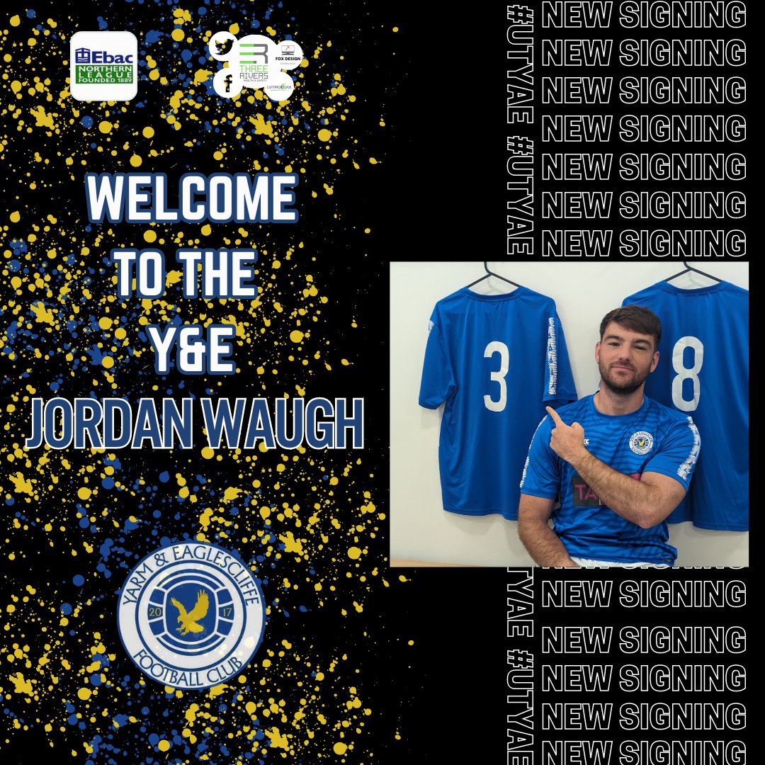 YarmEaglescliff's tweet photo. 🦅 Jordan WAUGH 🦅 

It's great to add Jord to the Y&amp;E squad, we see him as a very solid LB &amp; will add strength to a very good back 4 💪🦅 #UTYAE

Jordan is available for #Sponsor

#WelcomeJord https://t.co/9QAanInhjm