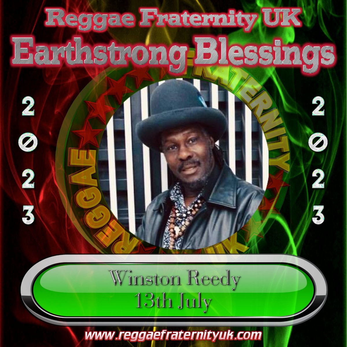 regfraternityuk's tweet photo. RFUK wishes the Legendary Singer Mr 'Dim The Light' Winston Reedy a blessed Earthstrong filled with Love 🥂🍾🎂🎶🎤🌟🎉🎈🦁🎁👑🔥Fulljoy your day @winston_reedy 🎶🎤🎩🍹🥃🍾
#rfuk #reggae #reggaemusic #earthstrong #artist #loversrock #legend #winstonreedy #dimthelight #cimarons https://t.co/DXEcOEgrH8