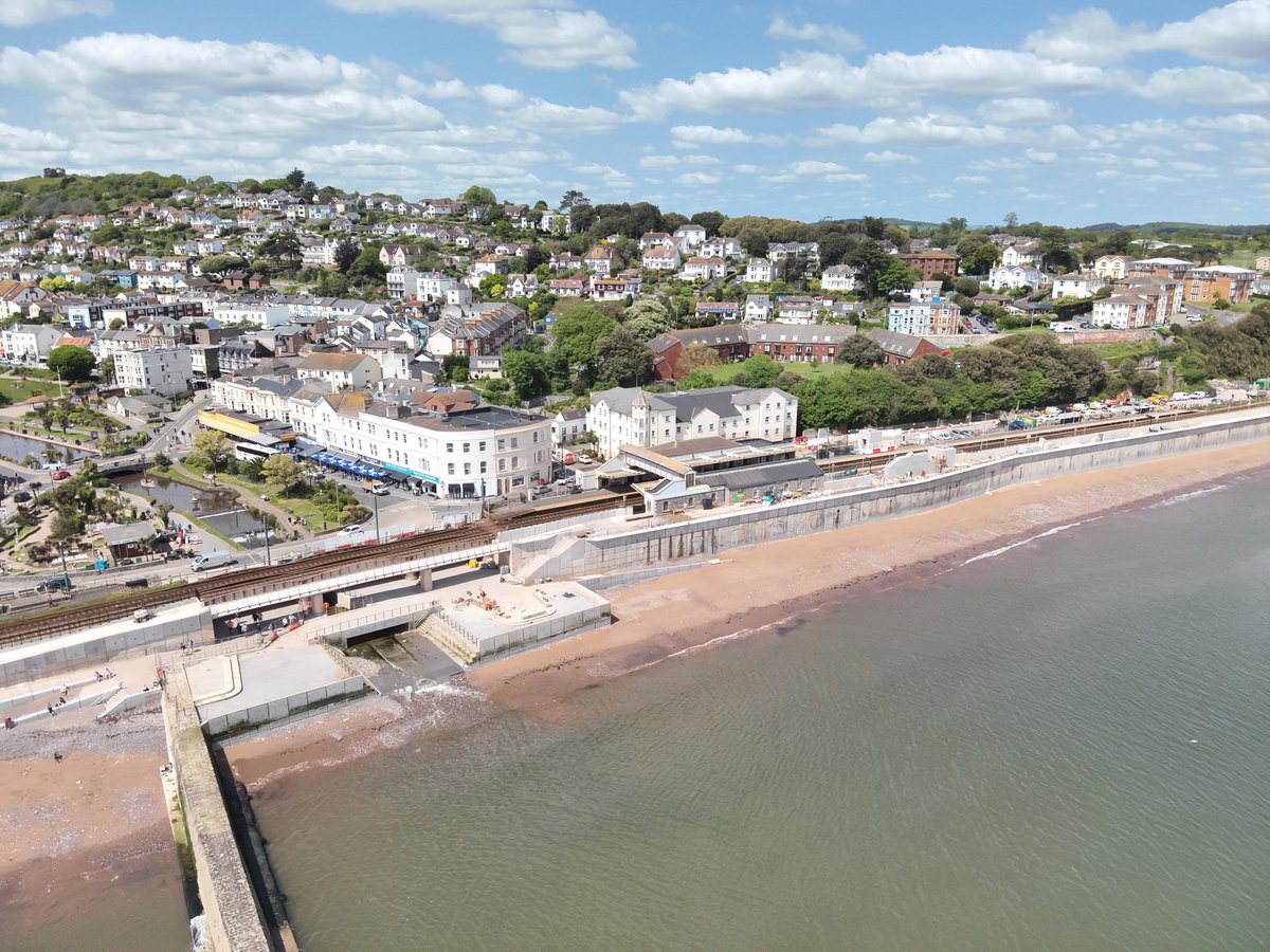 🙂We’re delighted that Dawlish sea wall has been shortlisted for the ICE South West Civil Engineering People’s Choice award for 2023. 👷If you’d like to vote for us, please visit tinyurl.com/ICE-website. ➡️ Voting is free and is open until 5pm on Tuesday 29 August.