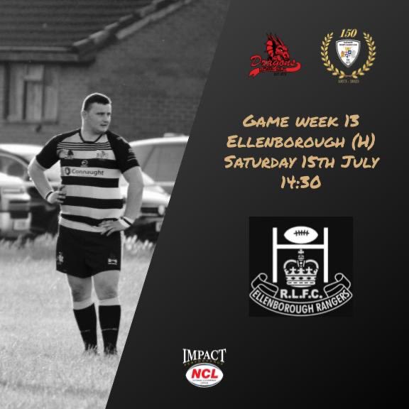This Saturday we welcome high flyers <a href="/ElbraRangers/">Elbra Rangers ARLFC</a> down to Eastmoor as we look to get back on track for the play offs. Ellenborough will be looking to reclaim outright 1st
⚫️⚪️🟡
<a href="/OfficialNCL/">National Conference League - RL</a> <a href="/DaveParkinsonRL/">Dave Parkinson (Thoughts are my own)</a> <a href="/TonyHarber/">PCEXP_Tony</a>