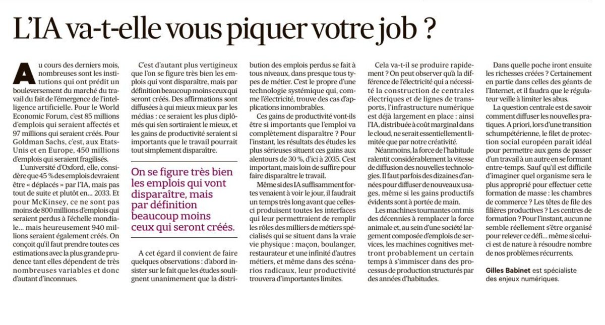 Gilles Babinet tweet media