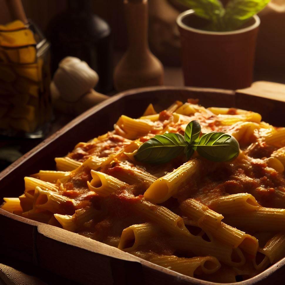 I love the cheesy, saucy goodness of baked ziti. #bakedziti #food #yummy